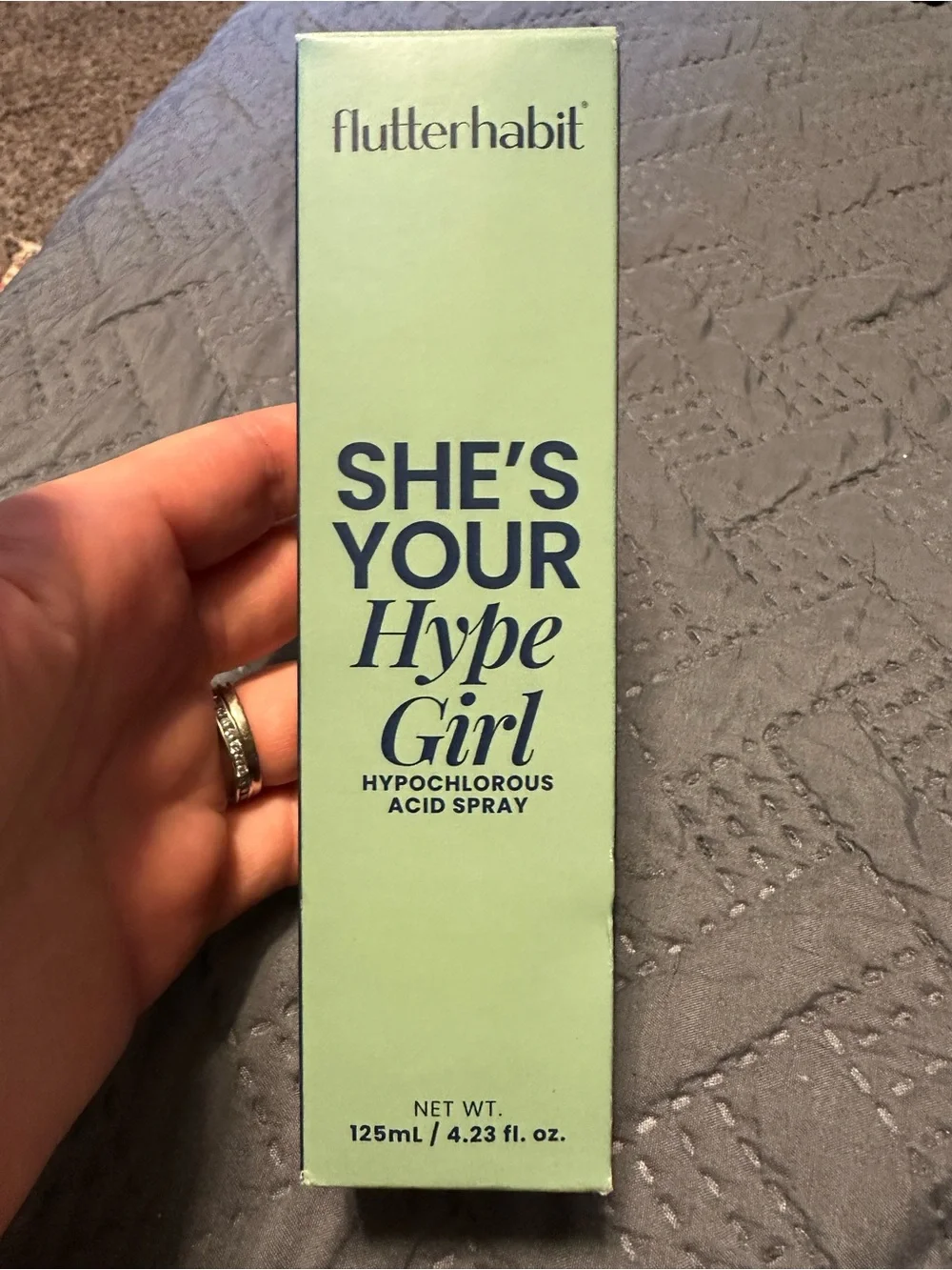 Flutterhabit She's Your Hype Girl Hypochlorous Acid Spray